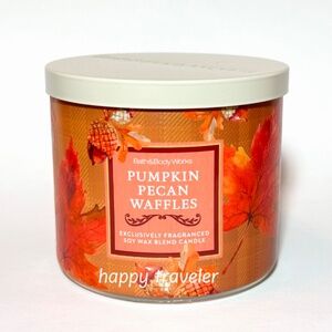 PUMPKIN PECAN WAFFLES 3 Wick Candle
